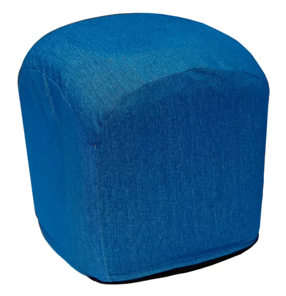 Sponji-puff-taburete-otomano-azul